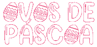 Chocolate Easter Sticker