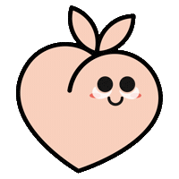 Happy Sticker by Peachy Beauty