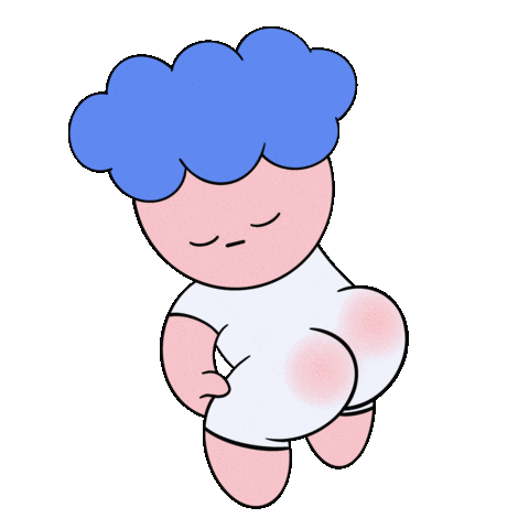 klaivearts giphyupload dance baby cake Sticker