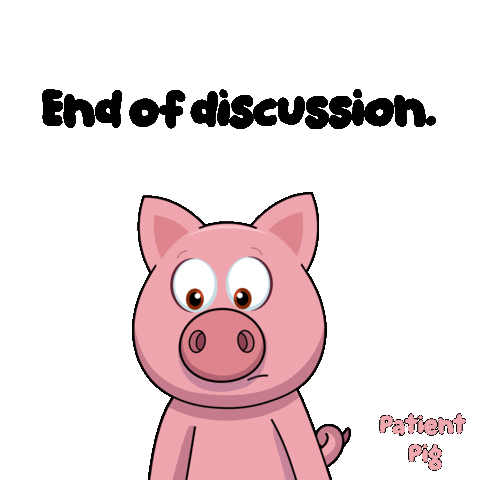 The End Shut Up Sticker by VeeFriends