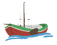 Boat Boot Sticker by Ostfriesland