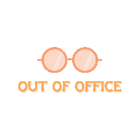 Out Of Office Vacation Sticker