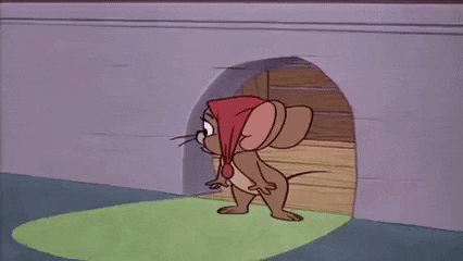 zexel1992 giphygifmaker sleepy tom and jerry shrugging GIF