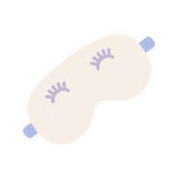 Sleepy Sleepmask Sticker by Mattress Firm