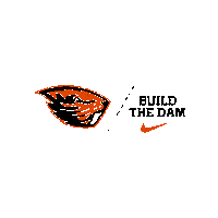 BeaverFootball oregon state beavers gobeavs oregon state football Sticker