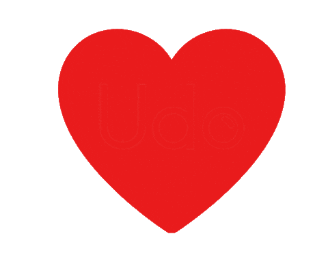 Heart Valentine Sticker by udo coffeetogo