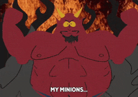 devil satan GIF by South Park 