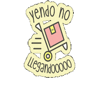 Yendo Llegando Sticker
