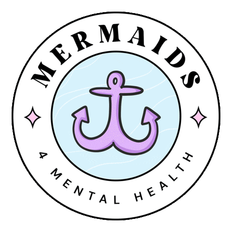 mermaids4mentalhealth giphyupload mental health mermaid mental health awareness Sticker