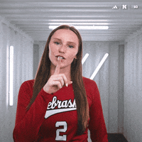 Ncaa Volleyball GIF by Huskers