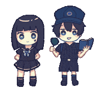 ase_0206 kawaii chibi 可愛 塗鴉 Sticker