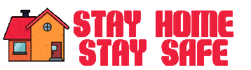 Stay Home Sticker