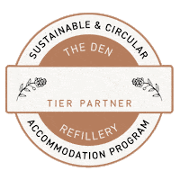 Sustainability Badge Sticker by The Den