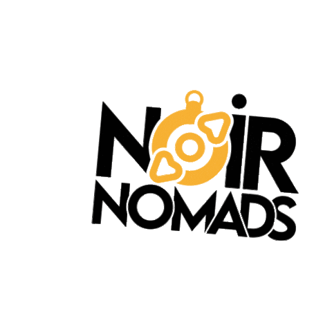 Noir Voyage Sticker by NoirNomads