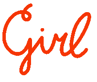 Girl Woman Sticker by Bodil Jane