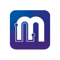 Magknitapp logo app student networking Sticker