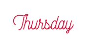 Thursday Uga Sticker Sticker by University of Georgia