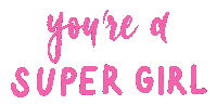 Supergirl International Womens Day Sticker