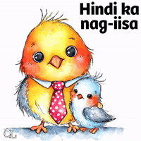 You Are Not Alone Bird GIF