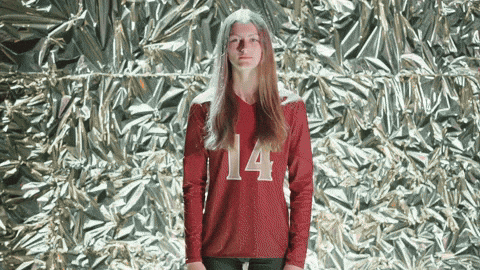 Elon Volleyball GIF by Elon Phoenix