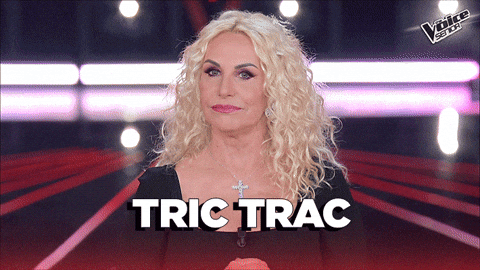 Antonellaclerici Trictrac GIF by The Voice of Italy