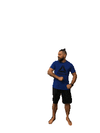 Vondelgym kick kickboxing reebok fitboy Sticker