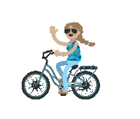 pedegoelectricbikes ebike interceptor pedego hello fun Sticker