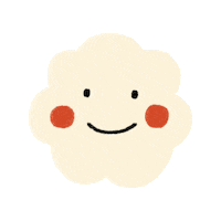Cloud Smile Sticker