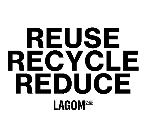 lagomchef giphyupload zerowaste lagomchef zerowastemoretaste Sticker