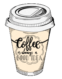 Coffee Drink Sticker by Lieblings-Stück