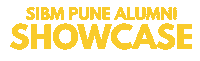 Showcase Sticker by SIBM Pune