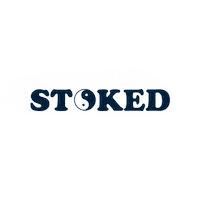 Stoked Sticker by TC Surf