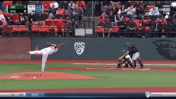 BeaverBaseball celebrate baseball oregon state jake mulholland GIF