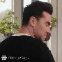 schitts creek shut up GIF by CBC