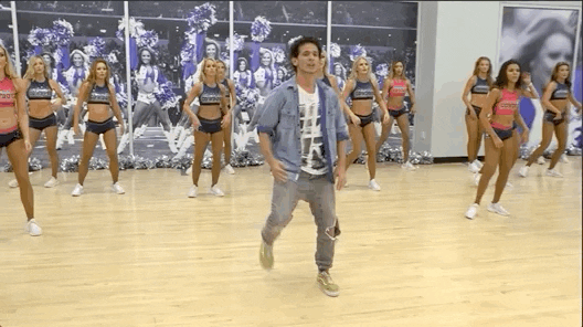 dccmakingtheteam giphyupload dance football dancing GIF