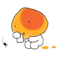 Fruit Peach Sticker