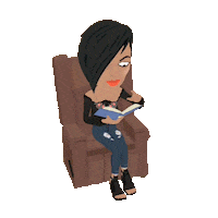 interested good book Sticker by Dr. Donna Thomas Rodgers
