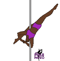Polefitness Polestrong Sticker by The Pole Physio