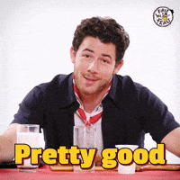 Not Bad Nick Jonas GIF by First We Feast