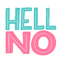 Lettersbyjulia No Sticker