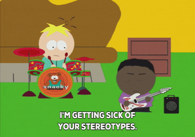 butters stotch guitar GIF by South Park 
