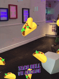vrarcade GIF by Taco Bell VR Arcade