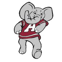 Alabama Football Roll Tide Sticker by The University of Alabama