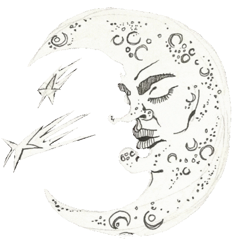 iam_viktoriia giphyupload stars moon universe Sticker