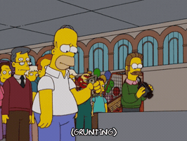 Angry Episode 8 GIF by The Simpsons