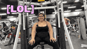Work Out Laughing GIF