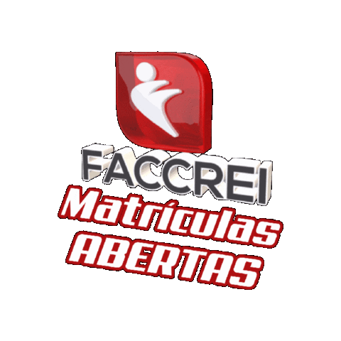 faccrei giphygifmaker matriculasabertas faccrei faculdadecristorei Sticker