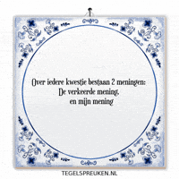 Spreuk Trots GIF by Tegelspreuken.nl