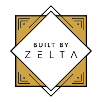 zeltadesign logo construction turn spiral Sticker