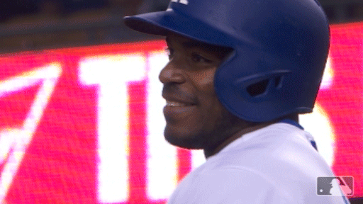 Los Angeles Dodgers Smiling GIF by MLB